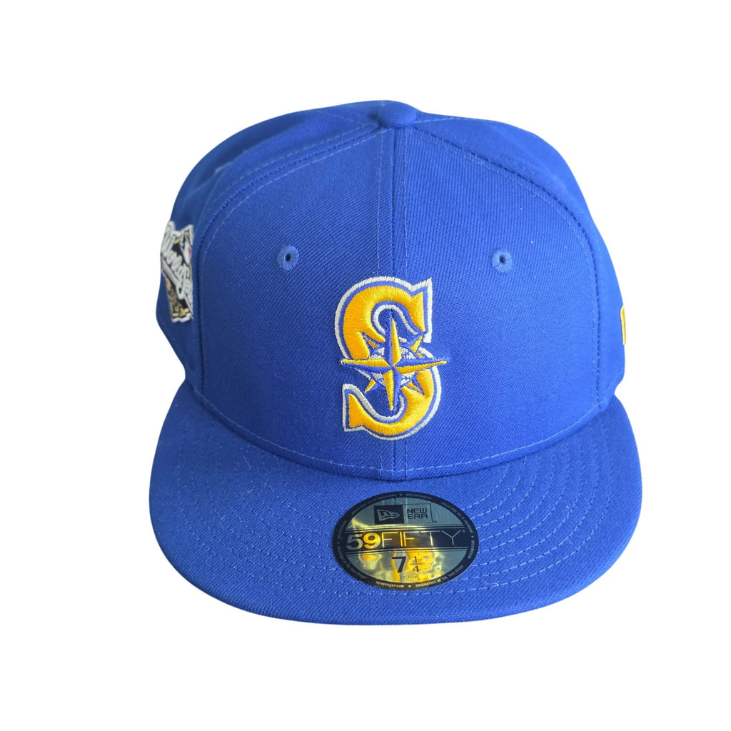 Authentic MLB Collection 2015 World Series Seattle Mariners Fitted Cap 7 3/8 - Serial Verified