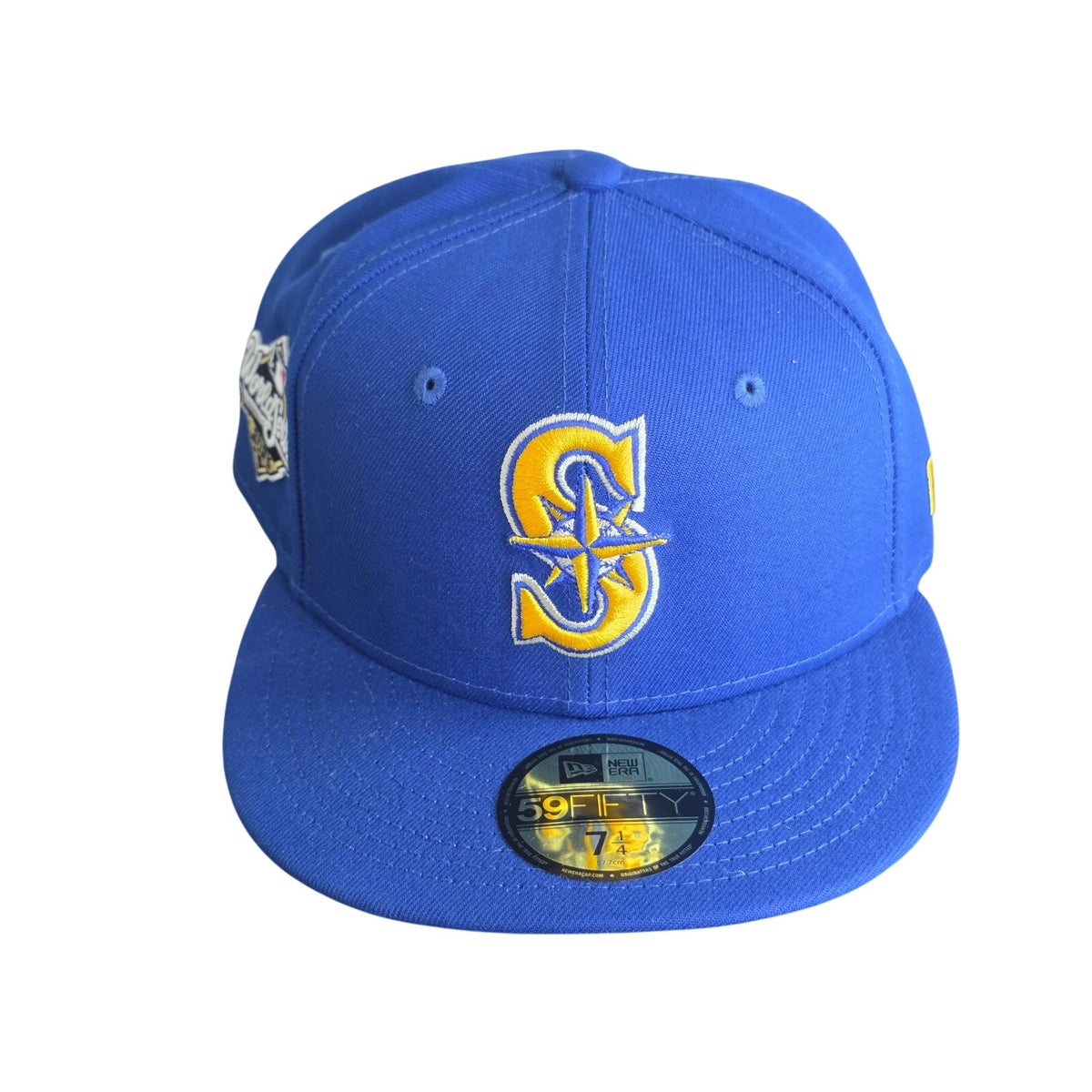 Authentic MLB Collection 2015 World Series Seattle Mariners Fitted Cap 7 3/8 - Serial Verified