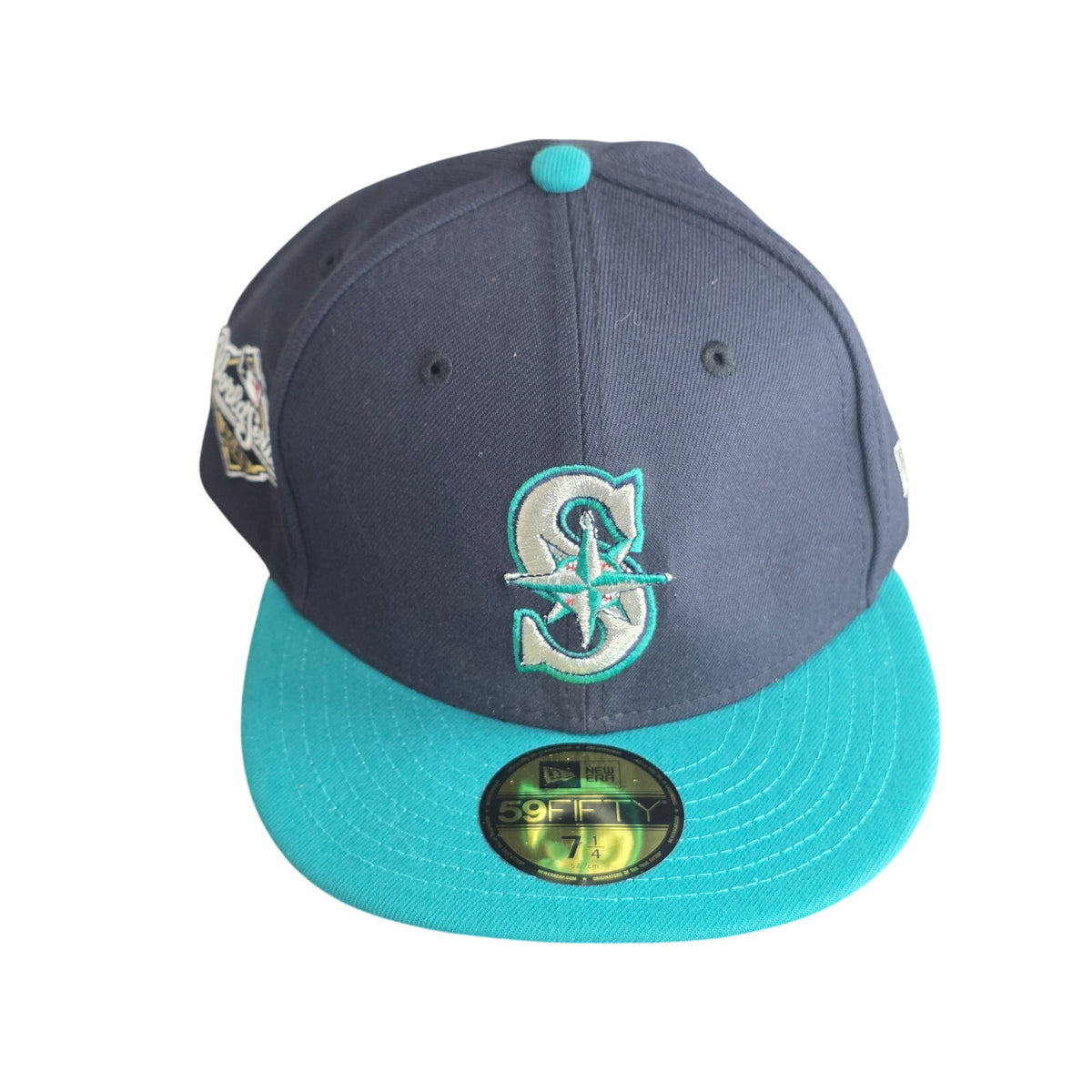 Authentic MLB Collection 2015 World Series Seattle Mariners Fitted Cap 7 3/8 - Serial Verified