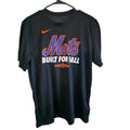 Nike Dri-FIT New York Mets "Built for Fall" 2025 Postseason T-Shirt | Black | Size Medium | MLB Playoff Tee