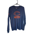 Vintage Nike NFL Chicago Bears Long Sleeve Shirt | Orange & Navy | Bears Nation Must Have