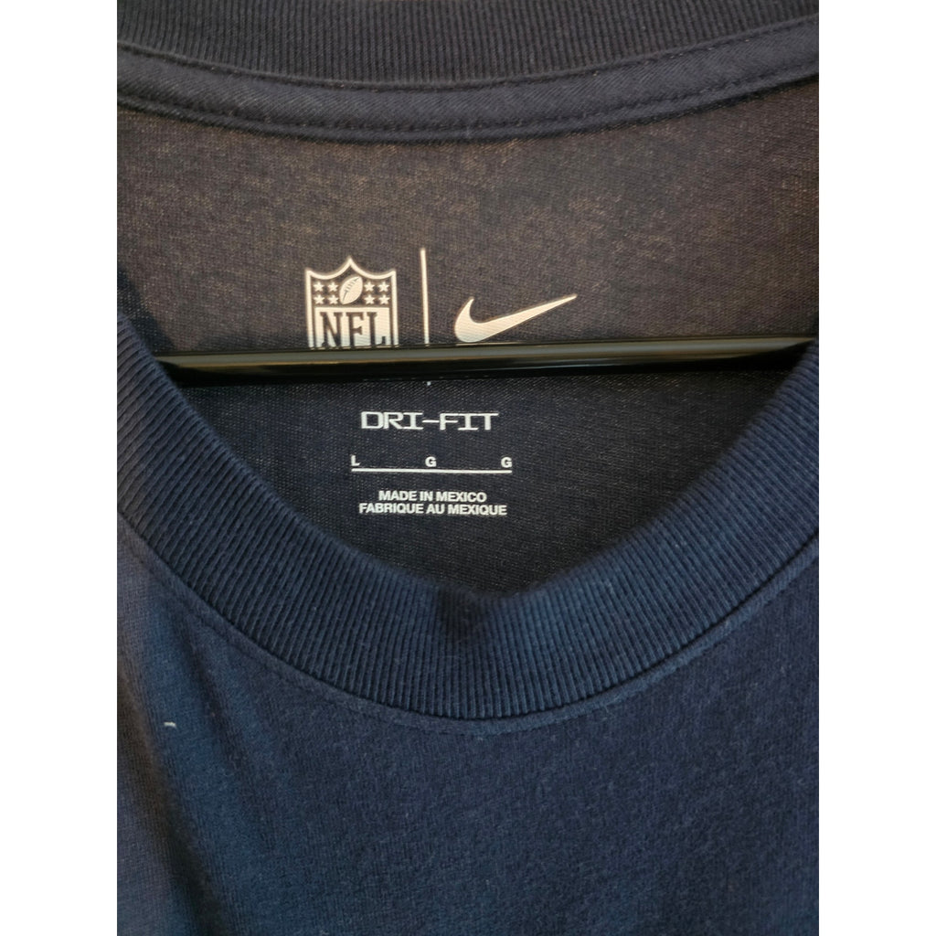 Vintage Nike NFL Chicago Bears Long Sleeve Shirt | Orange & Navy | Bears Nation Must Have