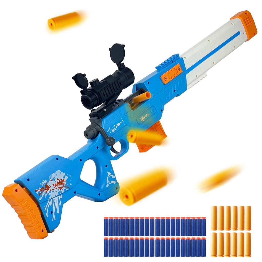 Toy Gun with Foam Dart Bullets, Toy Blaster, Toy Guns for Boy & Girl, Blaster Guns Shooting, Christmas Halloween Birthday Gifts for Adults Teen