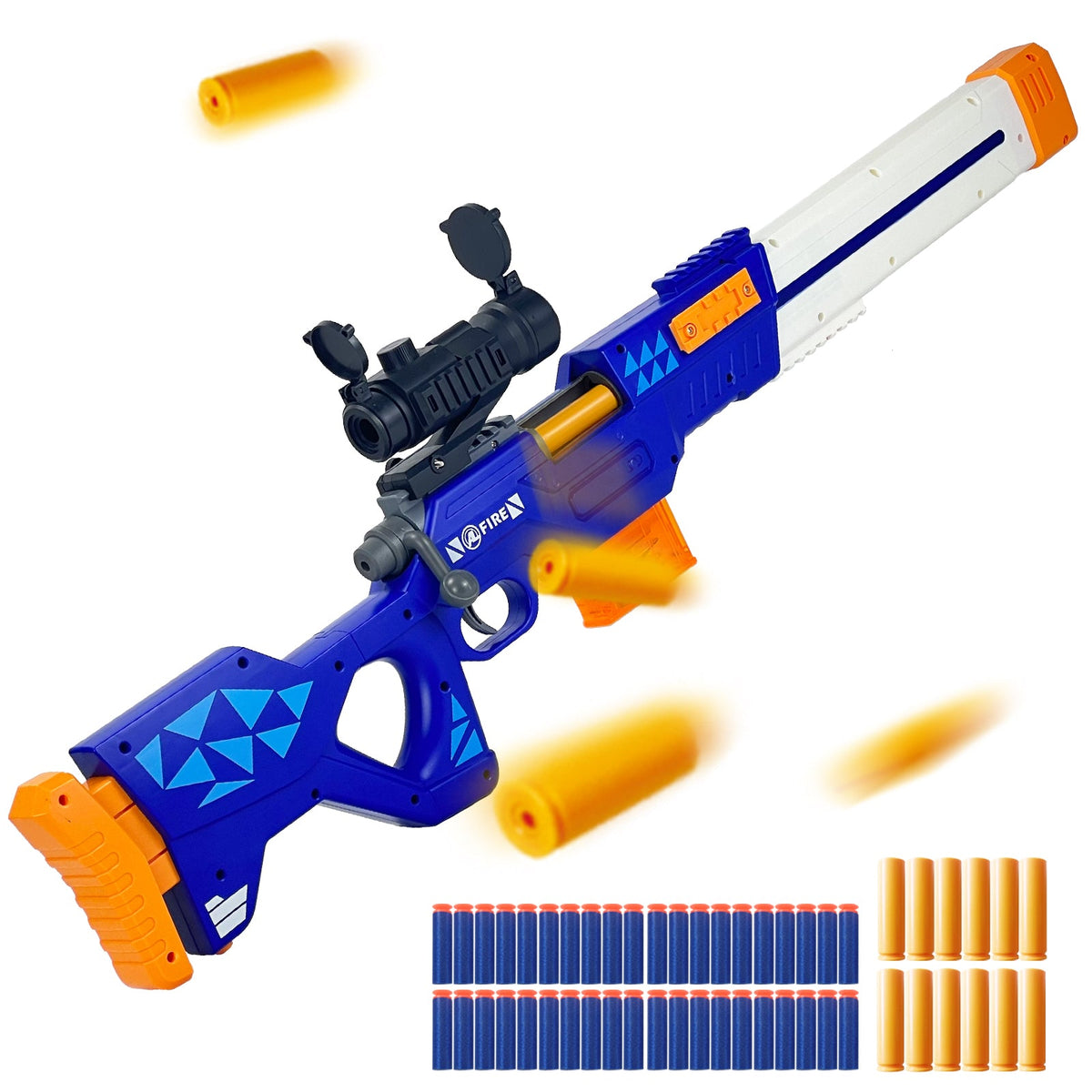 Toy Gun with Foam Dart Bullets, Toy Blaster, Toy Guns for Boy & Girl, Blaster Guns Shooting, Christmas Halloween Birthday Gifts for Adults Teen