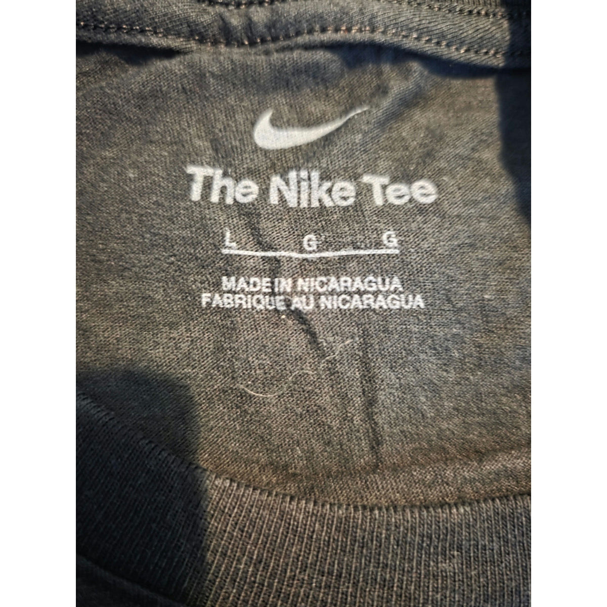 Notre Dame 2024 National Champions Nike Official Locker Room T-Shirt | Won for the Ages | Brand New with Tags | Size Large