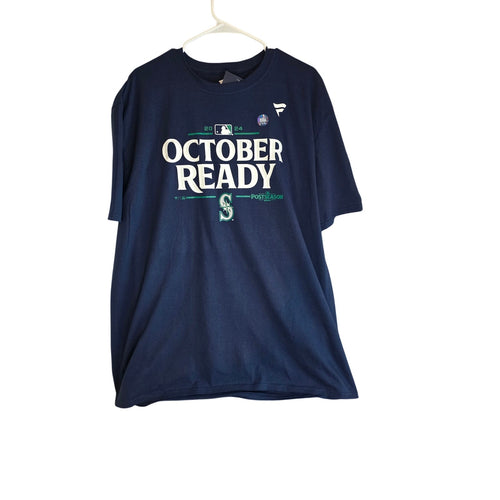 2024 October Ready Seattle Mariners T-Shirt - New With Tags - Fanatics - MLB